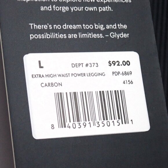 NWT Glyder Extra High Waist Power Legging - Picture 6 of 6